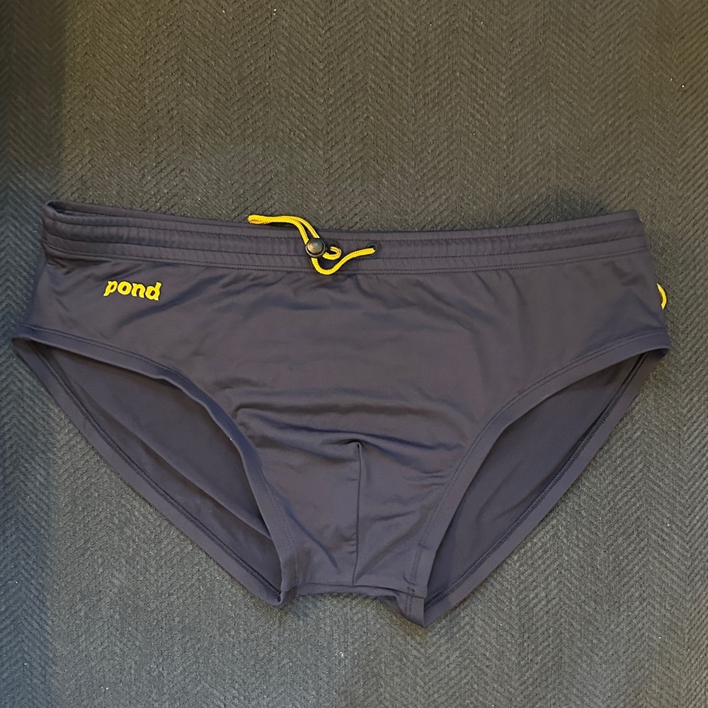 Pond | Men's Navy Swim Briefs | XXL